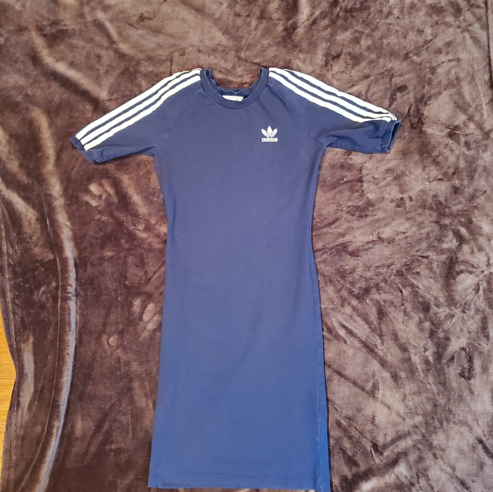 Blue Adidas dress
